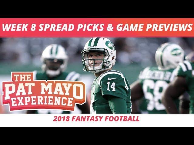 2018 Fantasy Football — Week 8 Spread Picks, NFL Game Previews & Best Halloween Candy + Movies