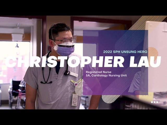 2022 SPH Unsung Hero: Christopher LAU