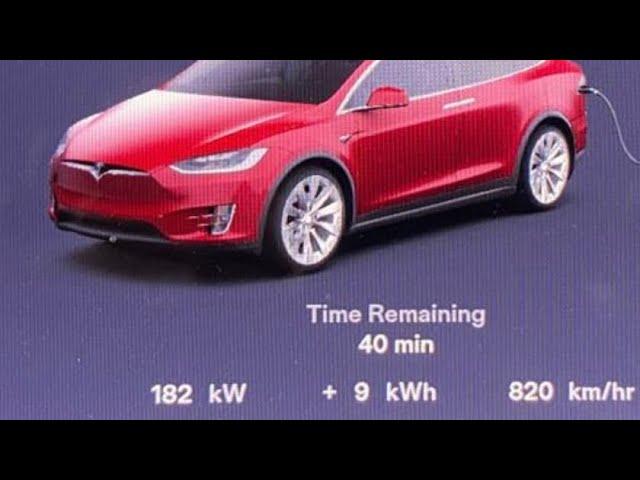 Tesla Model X 100D 180KW Ladeleistung !!