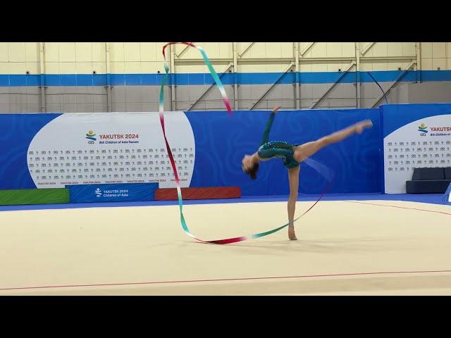 Arina Kovshova Ribbon AA Children of Asia 2024