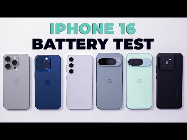 iPhone 16 Pro vs Pixel 9 Pro vs Galaxy S24: Battery Test (Small Phones Edition)