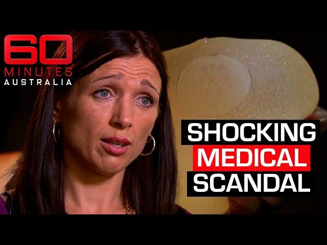 “We’re like lab rats”: Medical scandal leaves women with tainted implants | 60 Minutes Australia