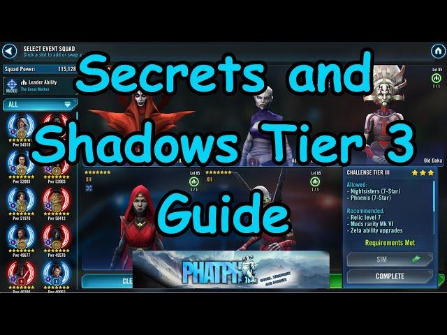 Secrets and Shadows Challenge Tier 3 - Only Need Relics on Daka