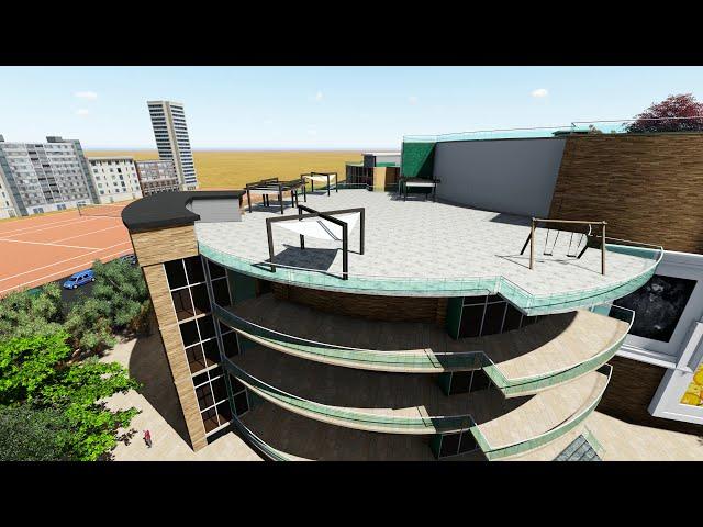 COMMERCIAL COMPLEX | OFFICE | BANQUET HALL | NAGPUR | WALKTHROUGH | LUMION | DESIGN