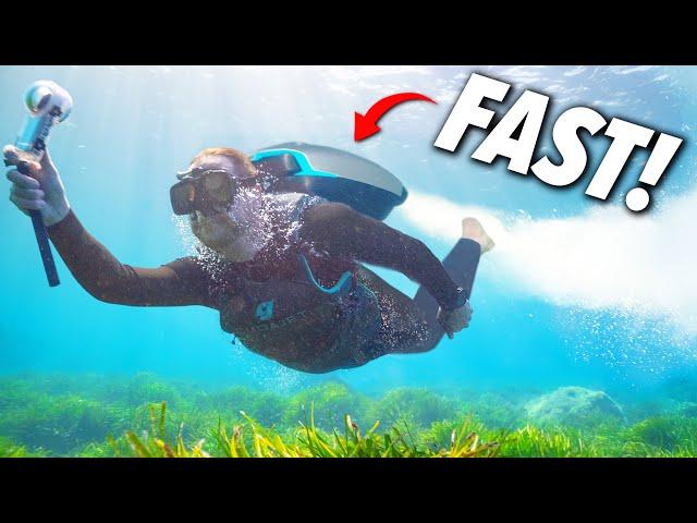 Diving with a Jetpack!