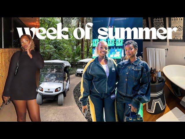weekly vlog ⭐️ summer is here!, R&B nights, courtside at BAL, night at one&only & more | cheymuv