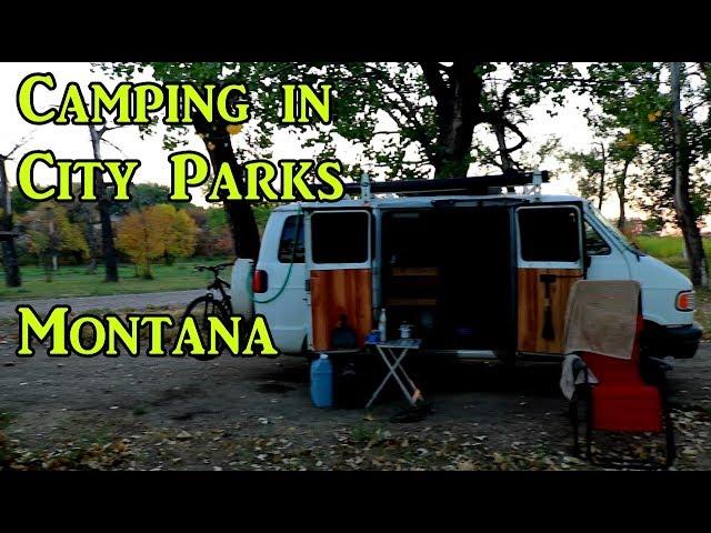 Free Camping in Montana City Parks - VanLife On the Road