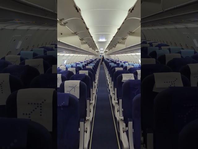 Walking Inside IndiGo Airbus A320neo #IndiGo #Aviation #A320neo #Airbus #flight