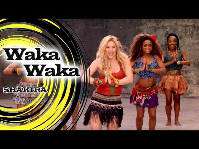 Shakira ft. Freshlyground - Waka Waka (This Time For Africa) • 4K• ULTRA HD (REMASTERED UPSCALE)