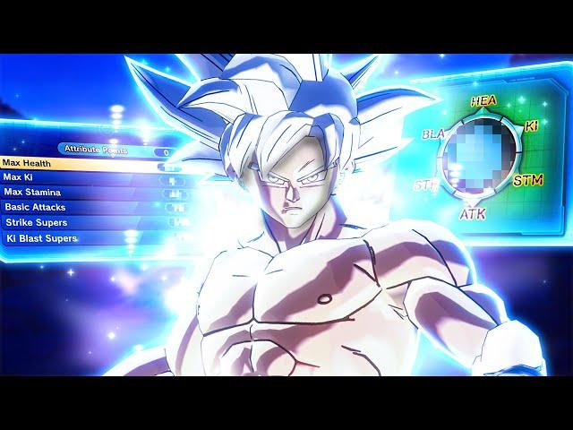 The ONE SHOT Ultra Instinct Goku Build In Xenoverse 2