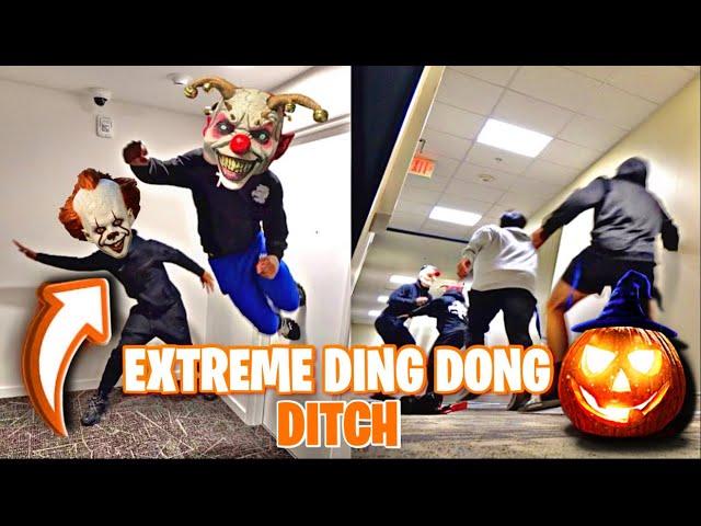 EXTREME DING DONG DITCH PT7! | COLLEGE EDITION *GONE WRONG*