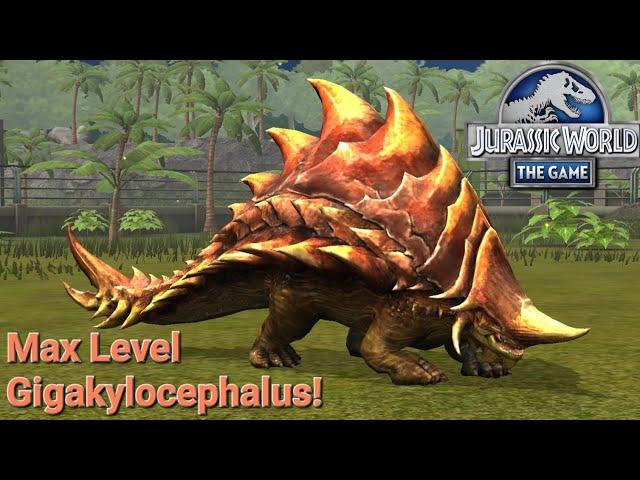 Max Level Gigakylocephalus! (Jurassic World The Game)