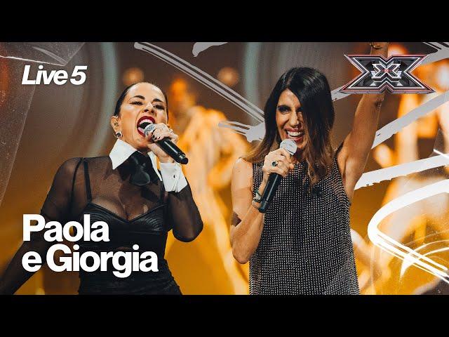 Paola Iezzi e Giorgia cantano insieme per la prima volta a X FACTOR 2024