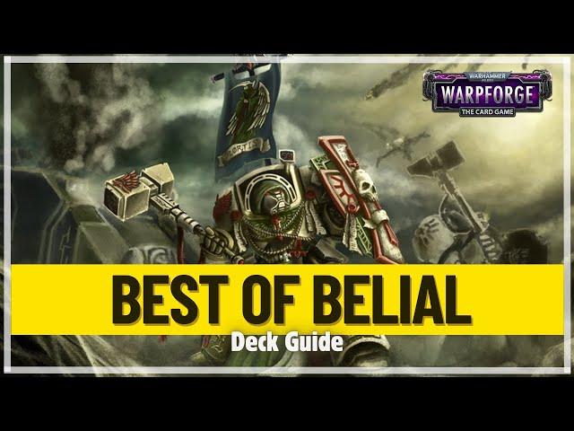 Belial Ravenwing & Deathwing Decks (Double deck guide) Warhammer 40,000: WARPFORGE