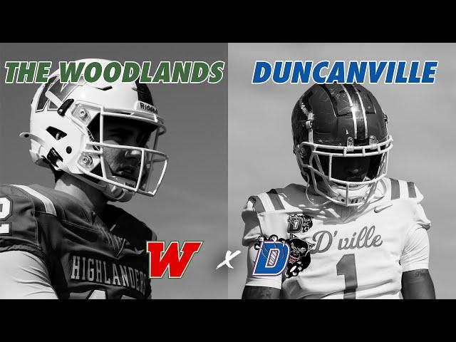 #TXHSFB #15 The Woodlands vs #1 Duncanville TOP 25 SLUGFEST 2024 Texas High School Football Playoffs