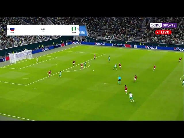 GAMEPLAY EFOOTBALL: RUSSIA VS NIGERIA: FRIENDLY MATCH 2025 : BMPES #EP2