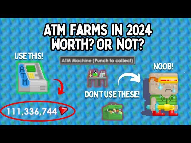 Are ATMs worth in 2024? GROWTOPIA | BEST PROFIT | LAZY PROFIT