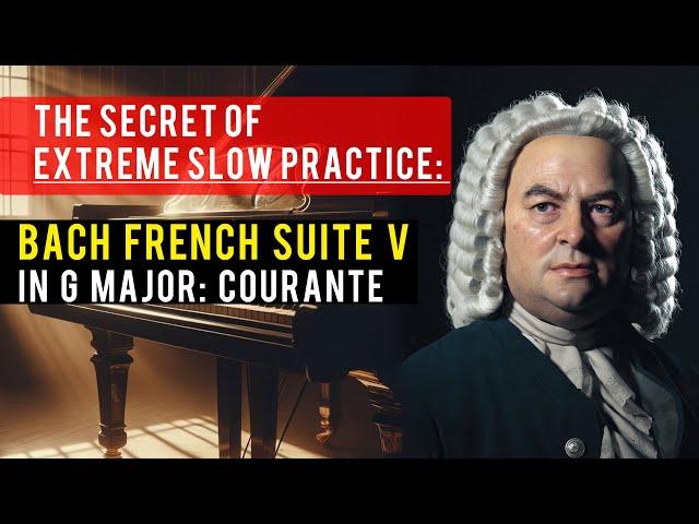 The Secret Power of Extreme Slow Practice for Bach’s French Suite