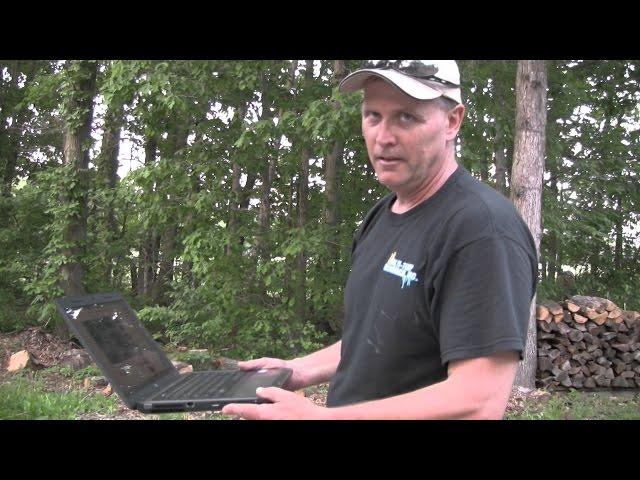 Psycho Dad Axes Laptop