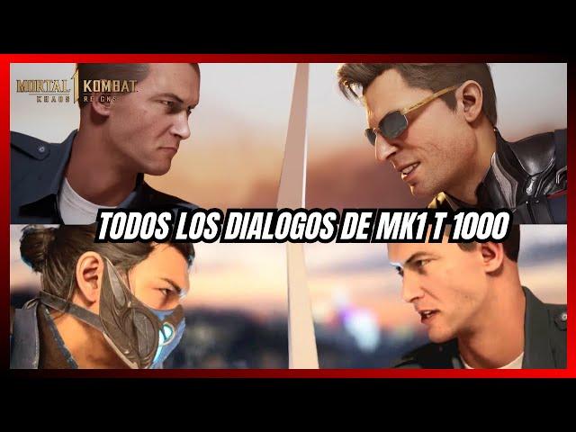 Todos los Dialogos de MK1 T 1000 en Mortal Kombat 1 Khaos Reigns