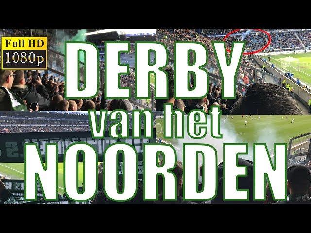 HEERENVEEN AWAY 2019|| heerlijke sfeer, fakkel gooien en grimmige interactie met friezen!