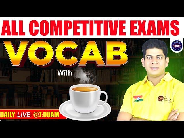 A to Z English Vocabulary | Important English Vocabulary For All Competitive Exams by Sudhir Sir