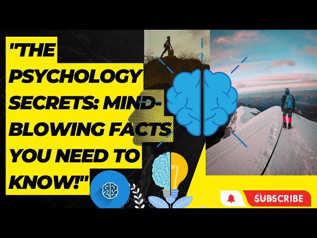 psychology facts | "The Mind Unveiled: Fascinating Psychology Facts Revealed!" | #facts