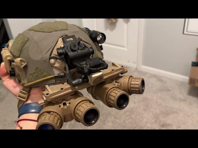 ARGUS PNVG-18 Assembled | GPNVG-18 | Night Vision | Quad Nods #shorts #nightvision #nvg