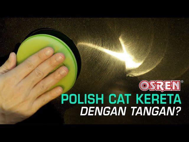 Cara Polish Kereta Dengan Tangan