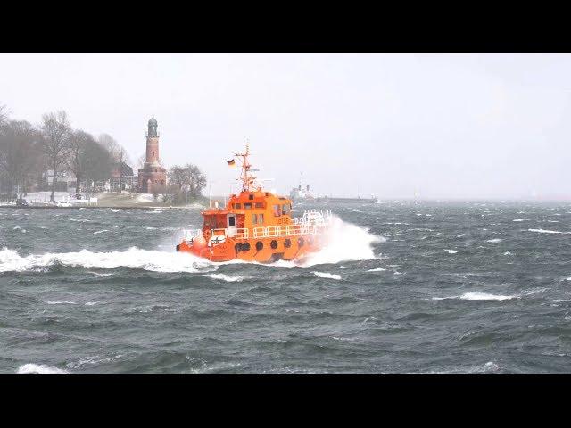 Sturm in der Kieler Förde - 90 Sekunden 4K