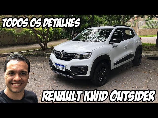 Teste do RENAULT KWID OUTSIDER. Por R$ 44 mil, ele é melhor que o Fiat Mobi Way?