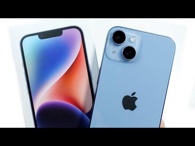 iPhone 14 Blue Unboxing!