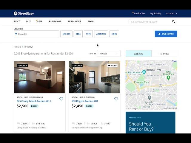 How To Find NYC Apartments Using StreetEasy's Flexible Search Filter