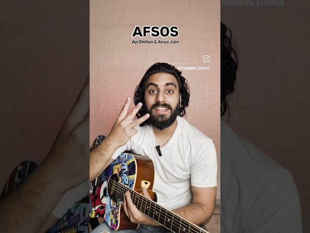 Afsos - @anuvjain & @apdhillon #afsos #anuvjain #apdhillon #guitar #guitarlessons