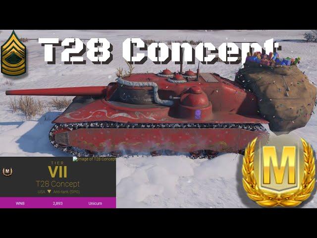 T28 Concept Ace Tanker Battle, World of Tanks Console Modern Armor.