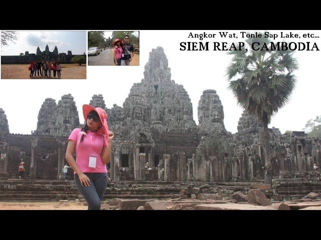 Travel to ASIA: Our Adventures in Siem Reap, Cambodia - Angkor Wat, Tonle Sap, etc...