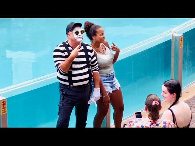 Tom the mime is back‼️ |  Tom the mime | Tom the famous Seaworld Mime