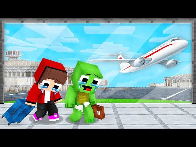 Baby Mikey and Baby JJ Are MOVING AWAY in Minecraft (Maizen)