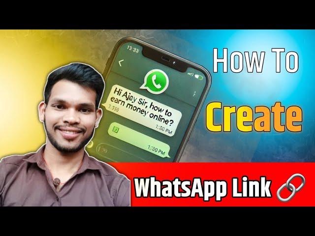 How To Create WhatsApp Link? (Easy & Fast) | Fly Ajay