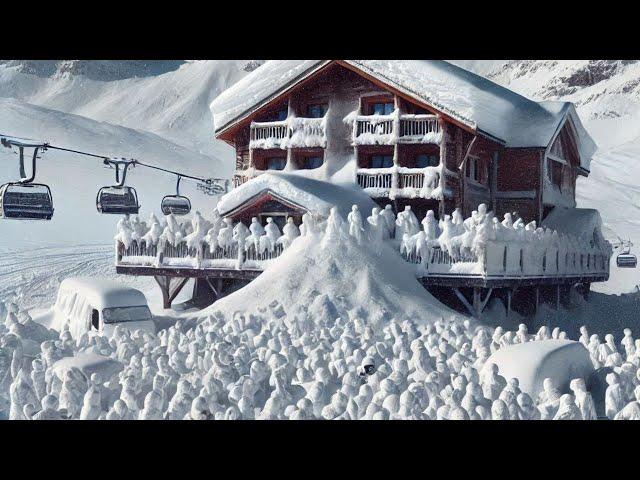 2 meters of snow in Italy! Critical situation in Ambruzzo