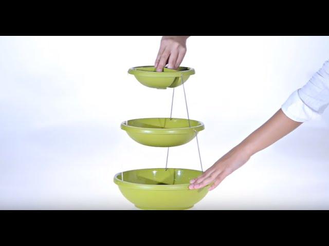 Fozzils Twistfold Party Bowls