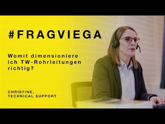 Trinkwasserleitungen richtig dimensionieren #FragViega | Viega Österreich