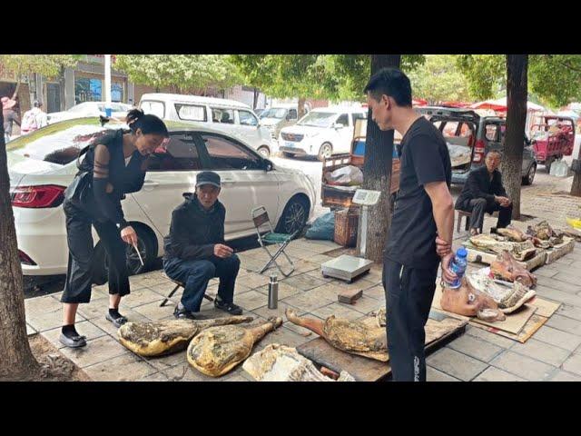 How much is Xuanwei Farm Ham? Brother Biao will take you to the market to find out [Biaoge Ham]