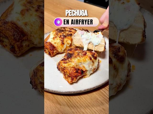 PECHUGA DE POLLO TOP EN AIRFRYER #receta #airfryer #recetas