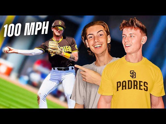 Padres Players Taught Us How To Throw Harder...