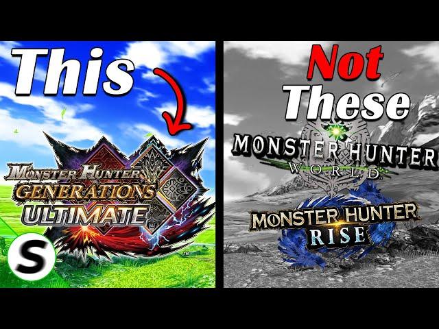 The Best Monster Hunter Game Isn't What You Think