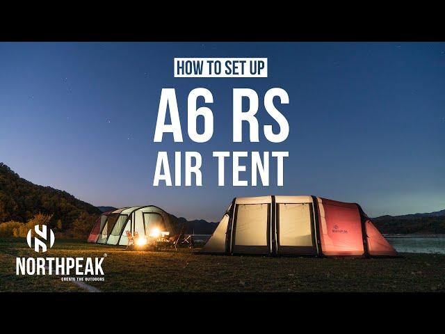 [노스피크] 에어 텐트 혼자 치고 접기_A6RS 편 feat.OV10 / [nopk] How to set up & fold A6RS air tent by oneself