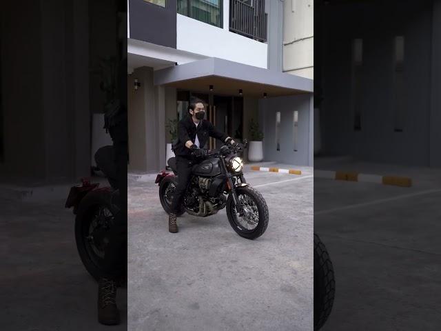 Riding the Ducati Scrambler Nightshift be like...