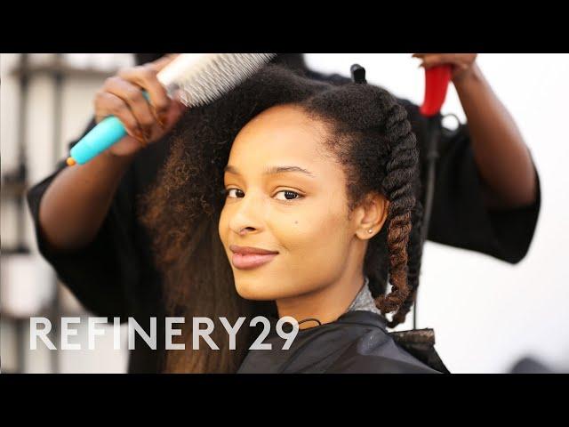 Getting a Silk Press | Hair Me Out | Refinery29