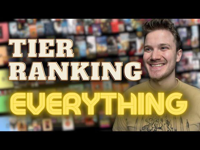 Tier Ranking EVERY Fantasy Book!